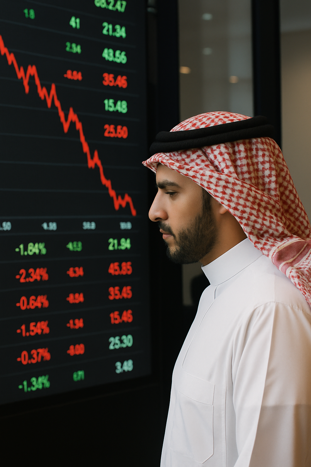 Bolsa de Arabia Saudita cierra a la baja; Tadawul pierde 0.29%
