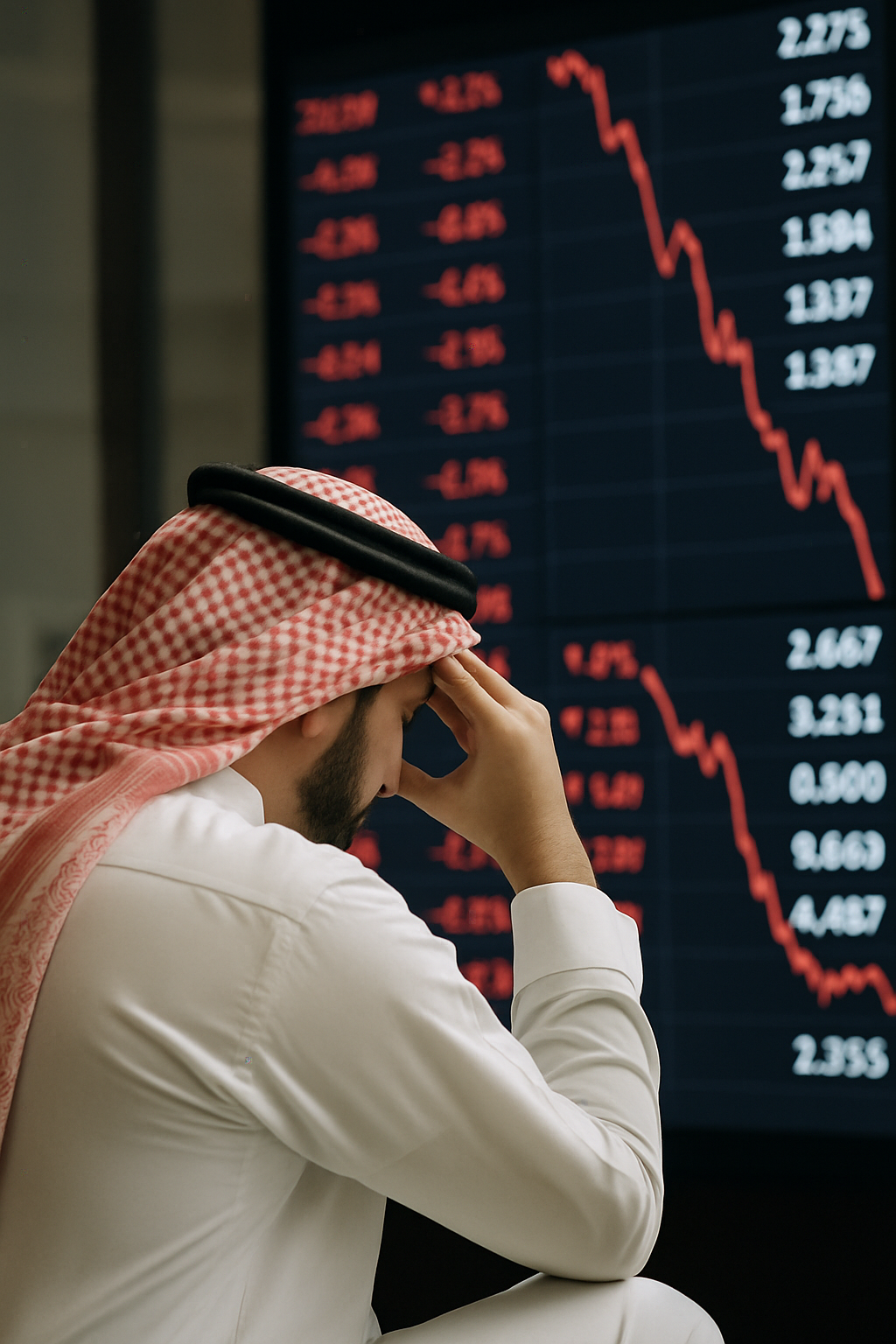 Cierre a la baja en bolsas saudíes; Tadawul disminuye 0.29%