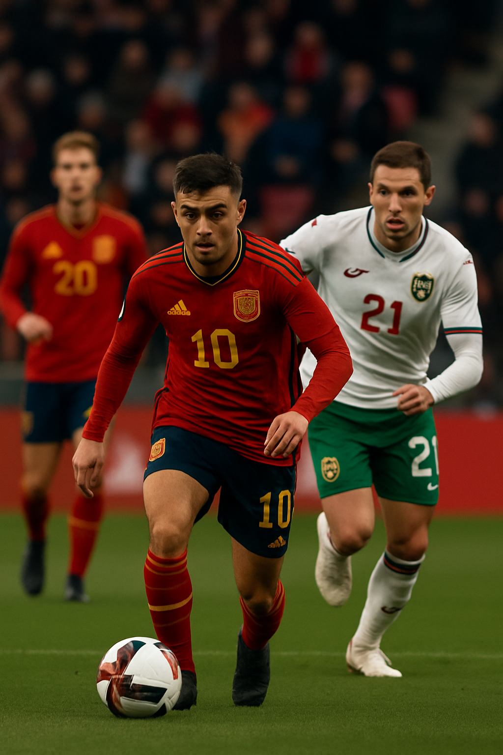 España inicia con victoria su clasificación al Mundial 2026 ante Bulgaria