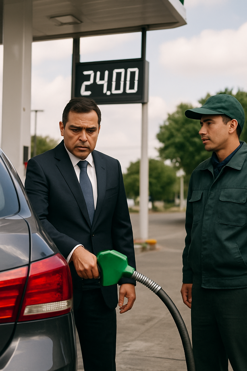 Gasolineros y Gobierno amplían tope de gasolina a 24 pesos por litro