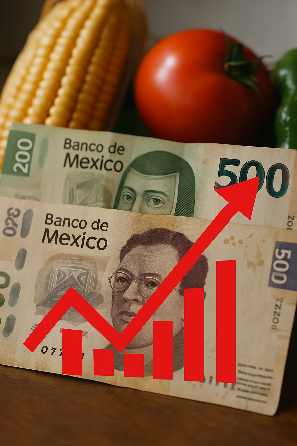 Inflación en México sube ligeramente en agosto a 3.57%, mantiene presión en subyacente