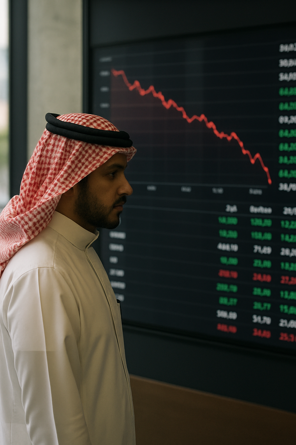 Mercados de Arabia Saudita cierran a la baja; Tadawul cae 0.29%