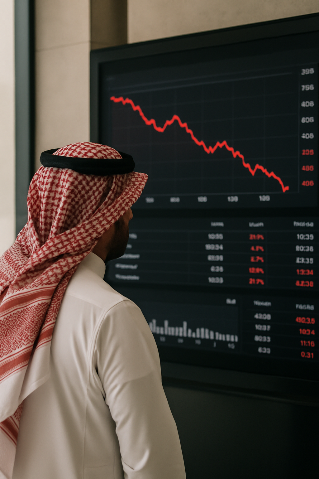Tadawul cae un 0.29% tras pérdidas en sectores claves de Arabia Saudita