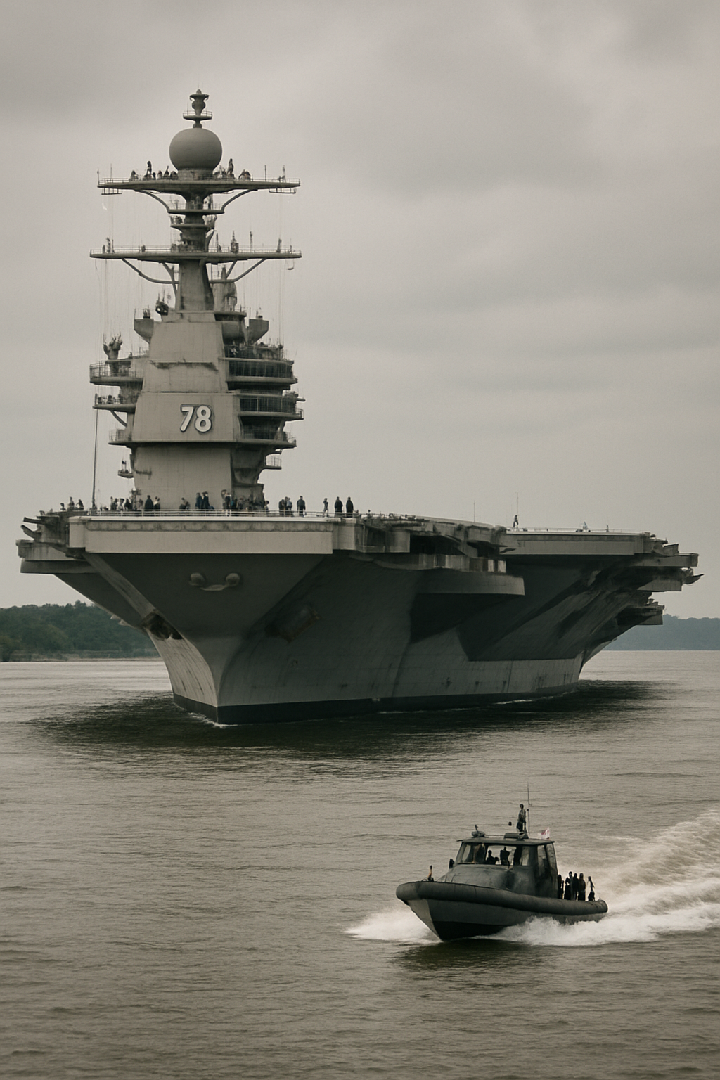 EE.UU. despliega portaaviones USS Gerald R. Ford para combatir el narcotráfico en Latinoamérica