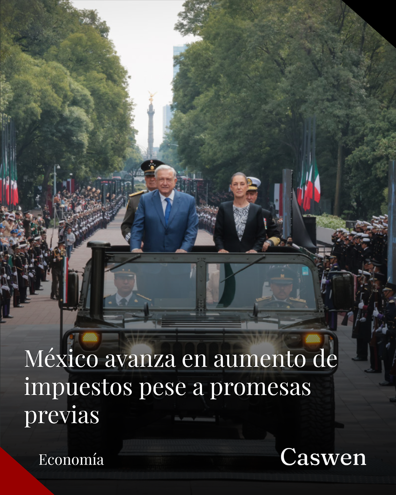 México avanza en aumento de impuestos pese a promesas de Sheinbaum