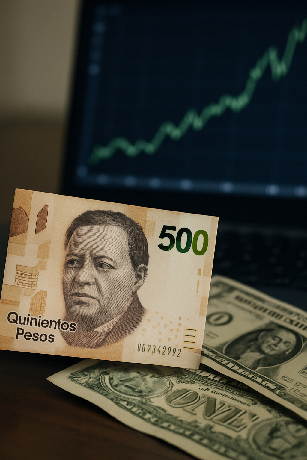 Peso se aprecia tras datos de inflación en EE. UU.; BMV sube