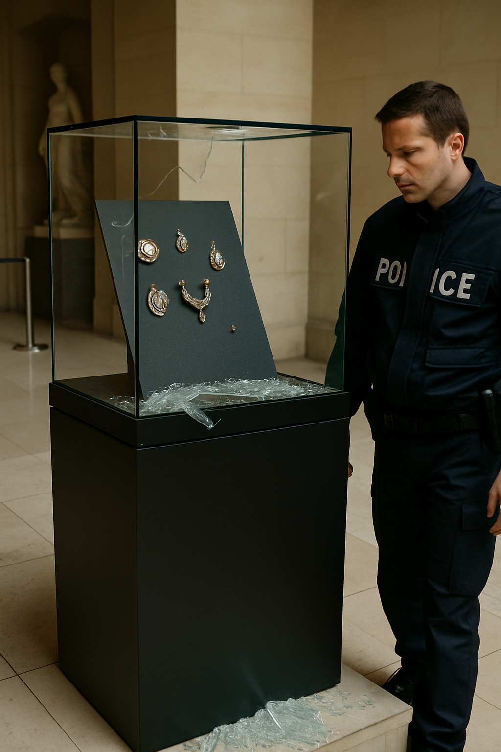 Roban cerca de diez joyas de valor incalculable en el museo del Louvre en París