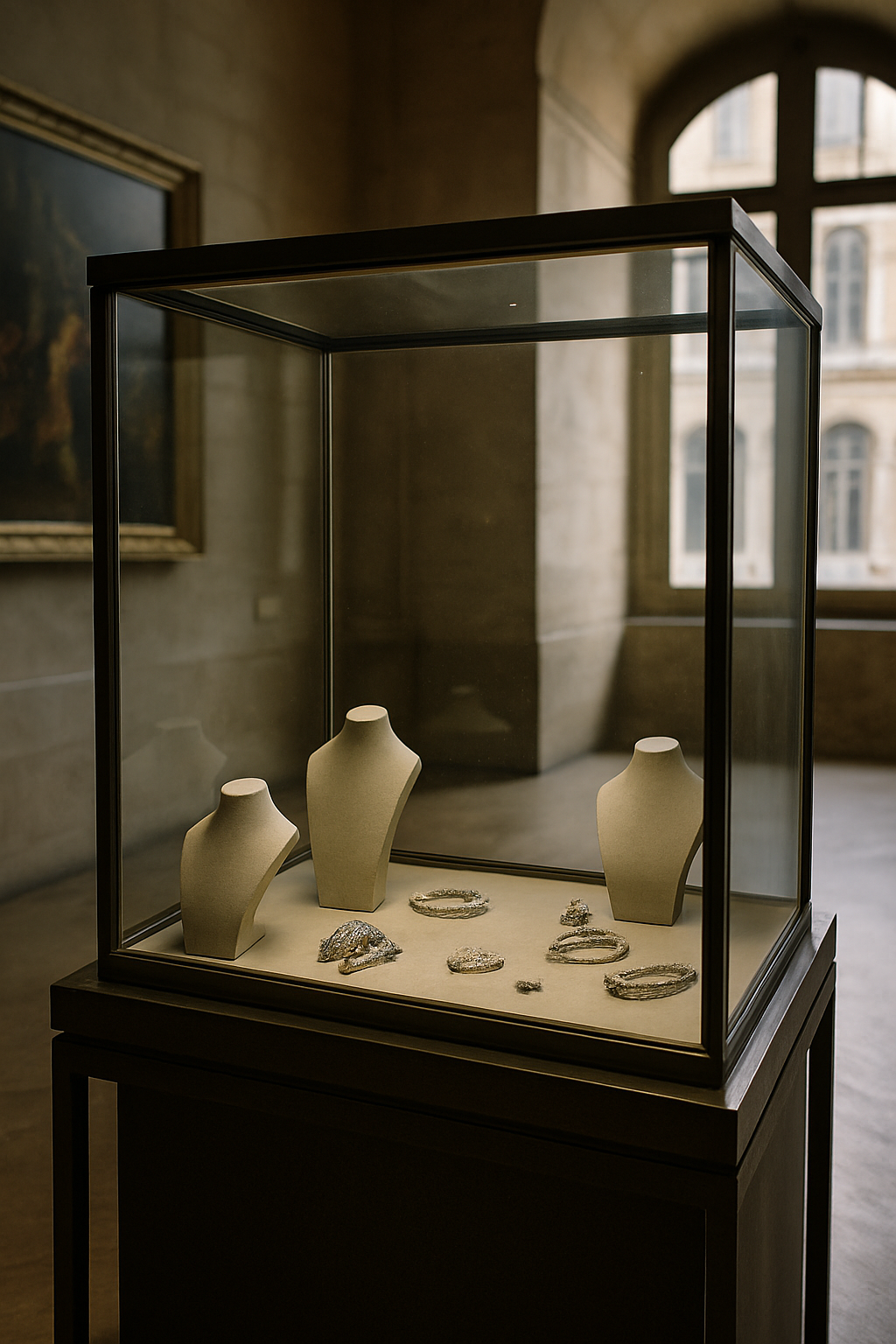 Roban joyas de gran valor en el museo del Louvre en París