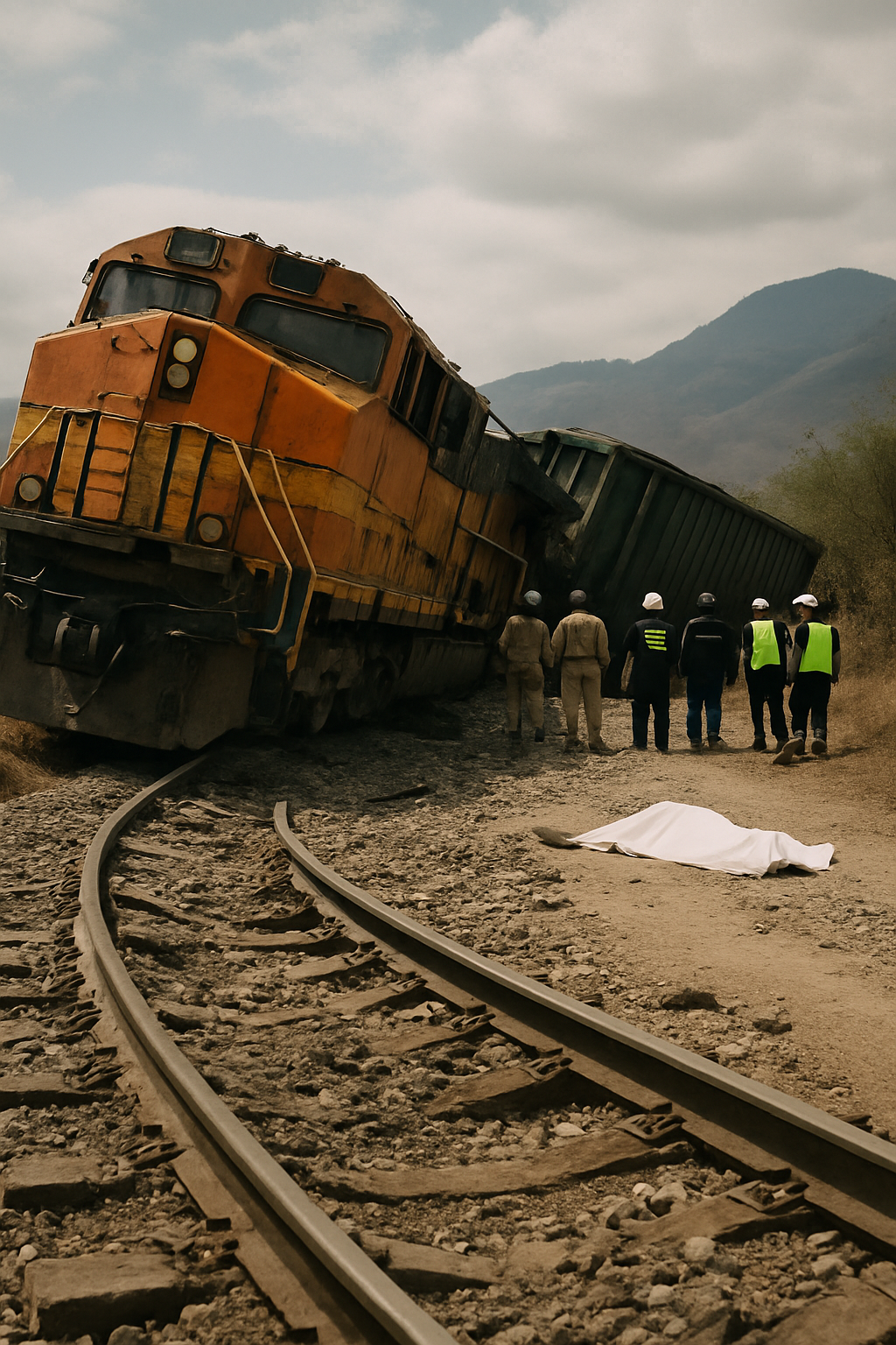 Al menos 13 muertos tras descarrilamiento de tren en Oaxaca