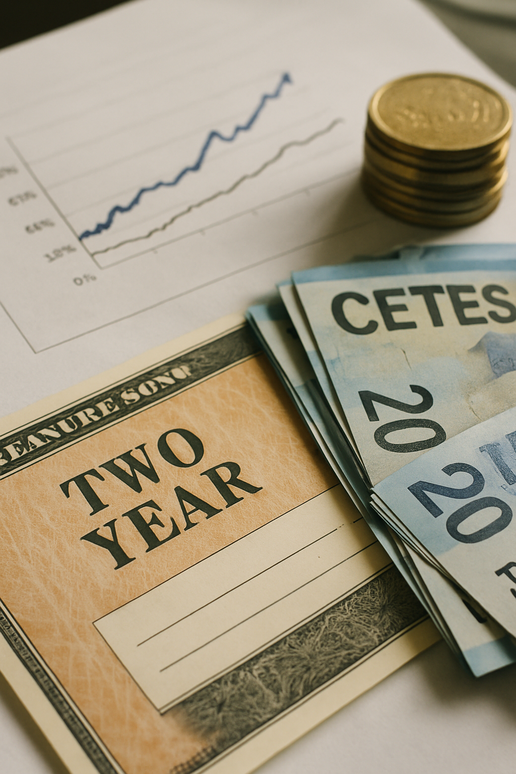 Bonos a dos años destacan entre Cetes con mejores rendimientos en 2025