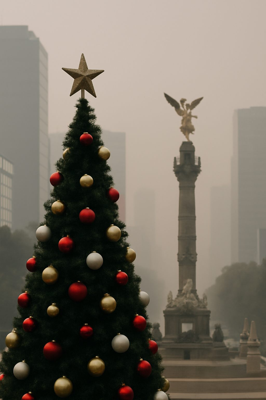 CDMX y Edomex registran mala calidad del aire en Navidad sin contingencia ambiental
