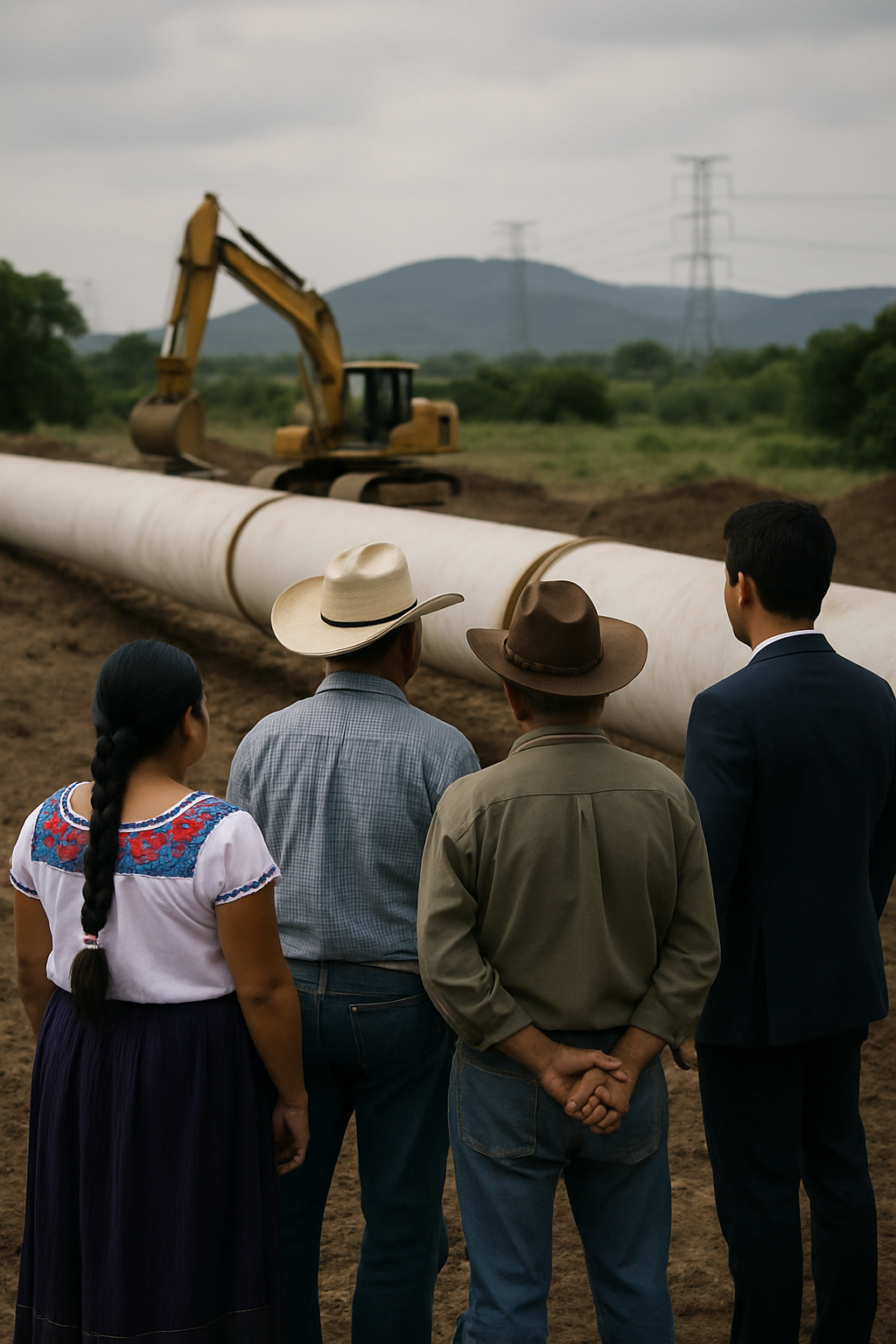 Comunidades definen el futuro de gasoductos y proyectos energéticos en México