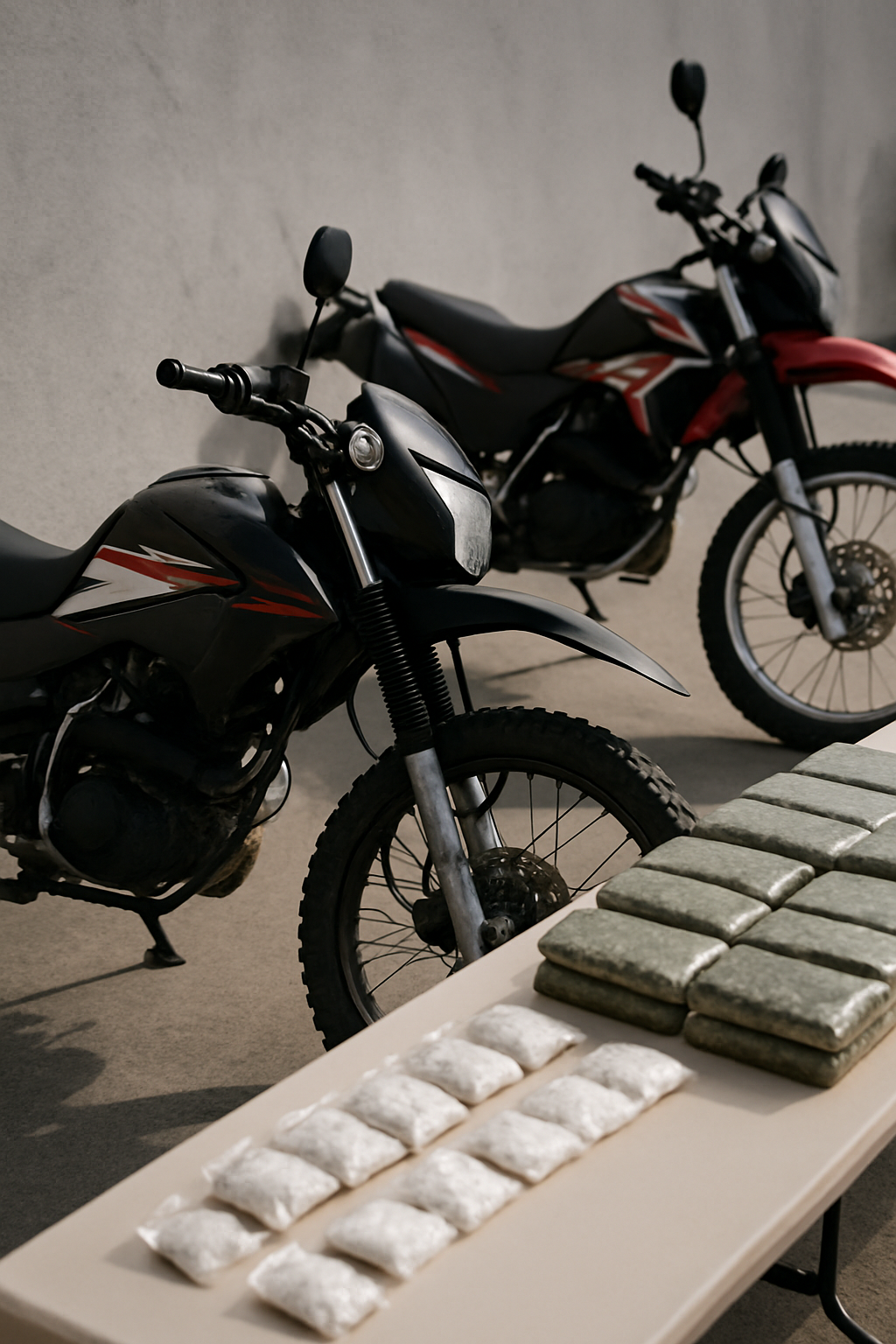 Decomisan motocicletas y drogas vinculadas a exatleta olímpico canadiense en México