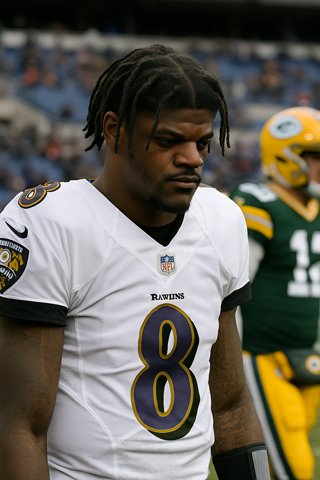 Duda sobre la participación de Lamar Jackson en el juego de Ravens vs Packers