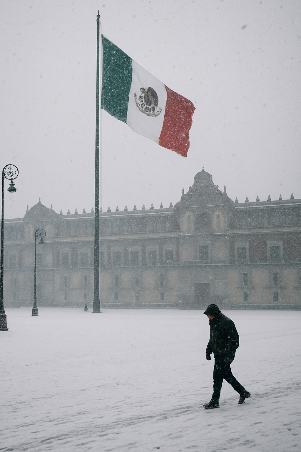 Frente frío 25 traerá bajas temperaturas y nieve a México para inicio de 2026