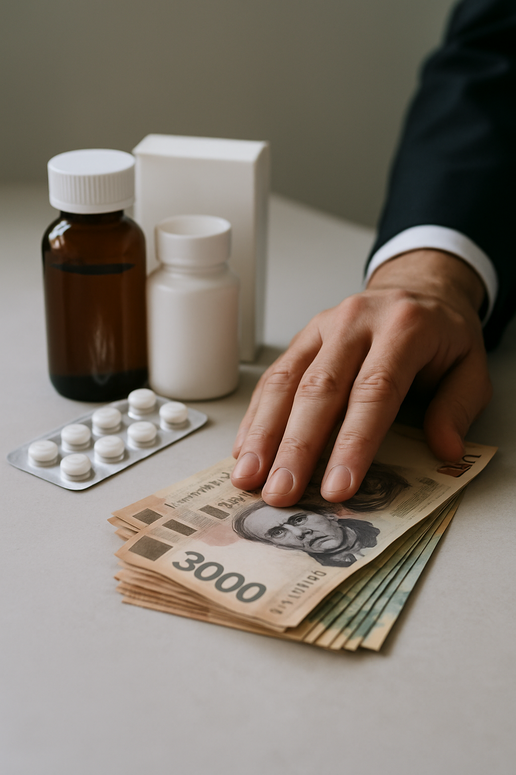 Gobierno paga 33 mil mdp a farmacéuticas tras suspensión de medicinas