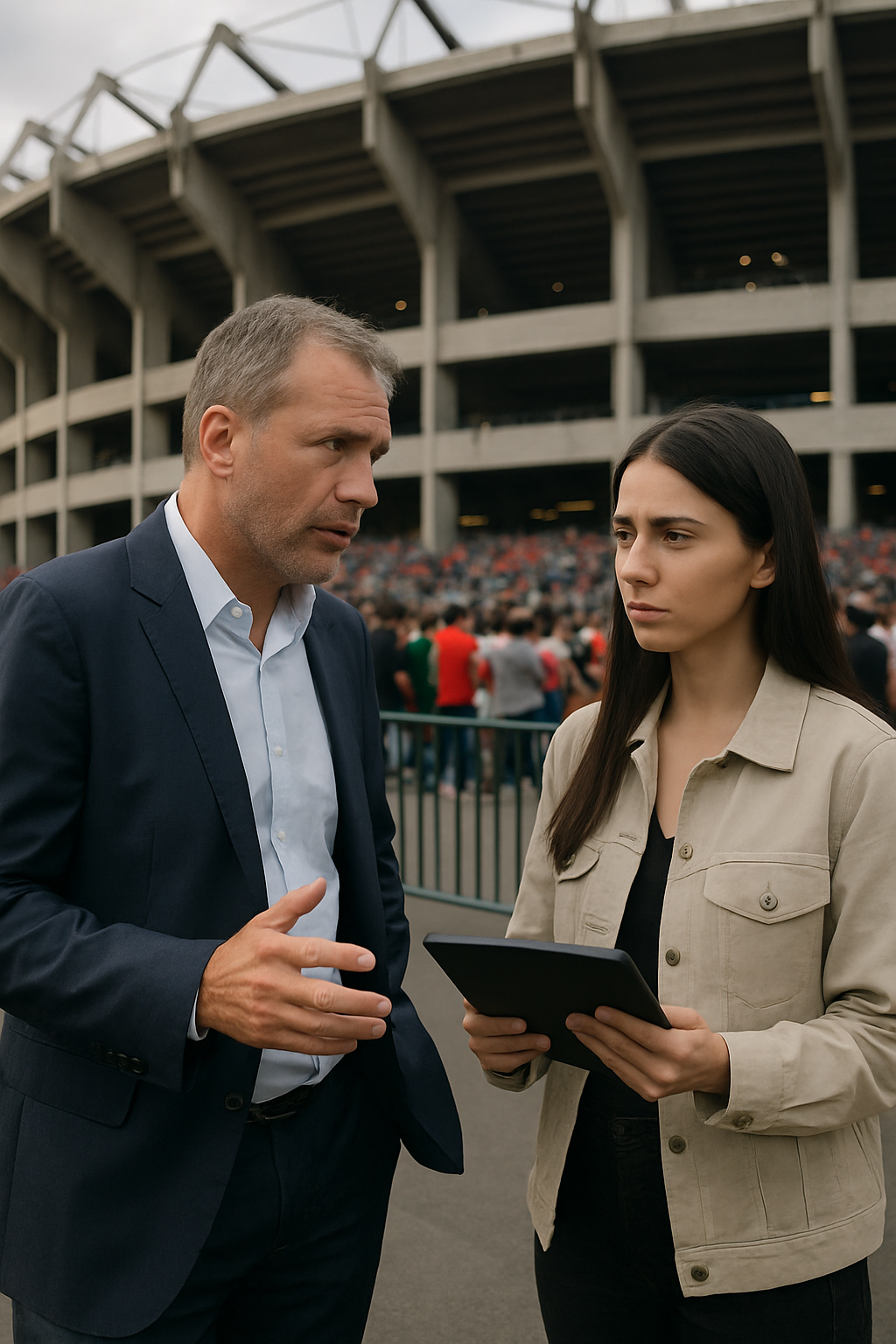 Grupo Orlegi impulsó llegada de Fanki, la boletera en medio del caos por México vs Portugal