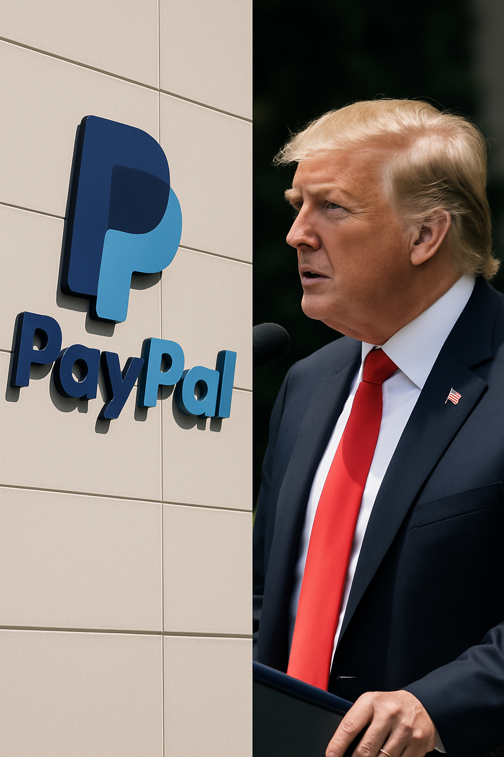 PayPal solicita licencia bancaria en EU y sus acciones suben tras apoyo de Trump