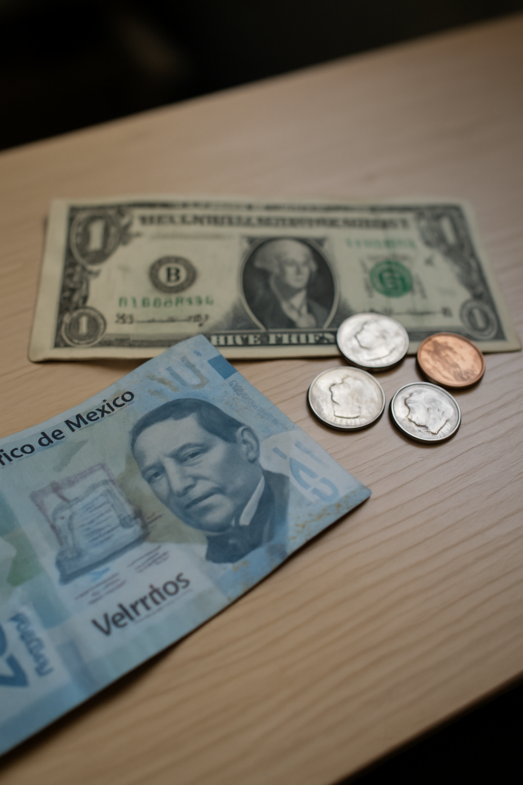 Peso mexicano inicia la semana con pérdidas frente al dólar