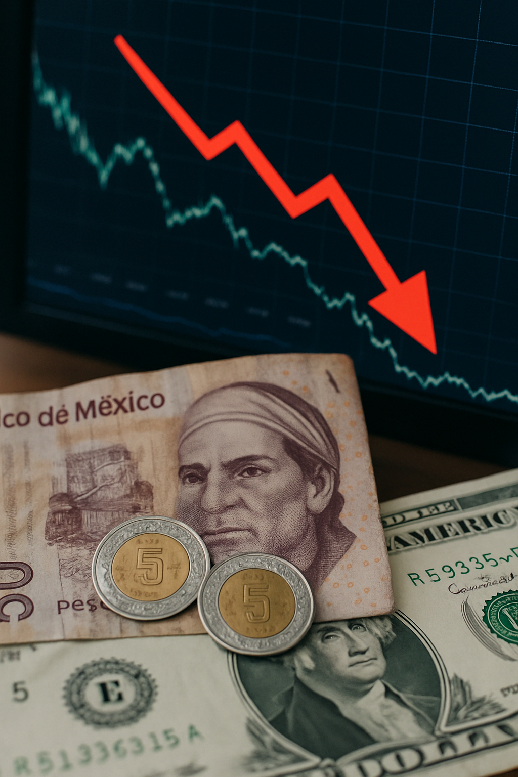 Peso mexicano se deprecia tras alcanzar su mejor nivel en año y medio