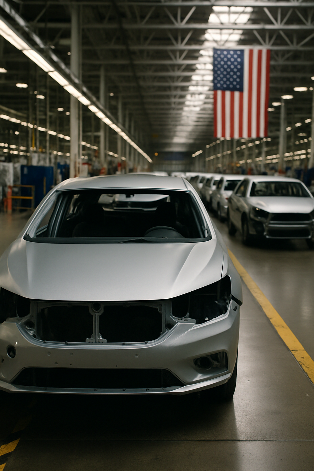 Producción de autos en México se desploma por aranceles de EU en 2025