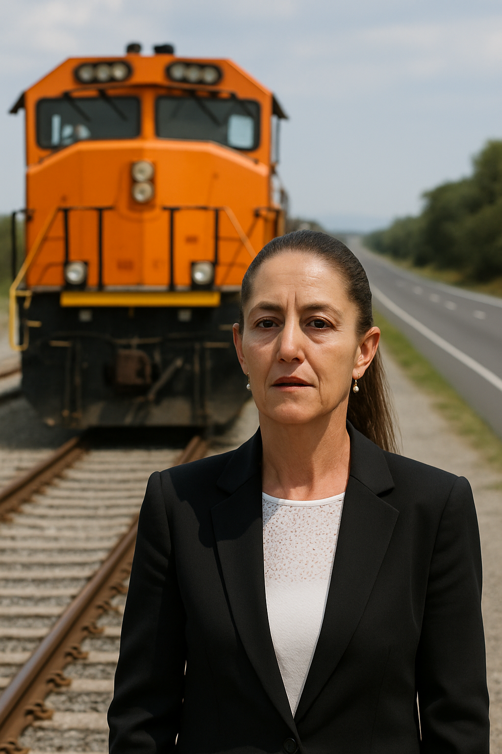 Sheinbaum anuncia compra de trenes para rehabilitar carreteras federales