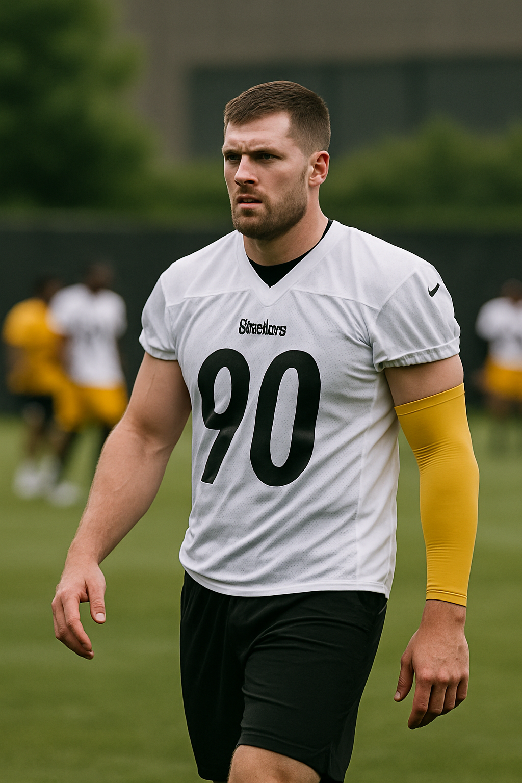 T.J. Watt regresó a entrenar tras lesión pulmonar con Steelers