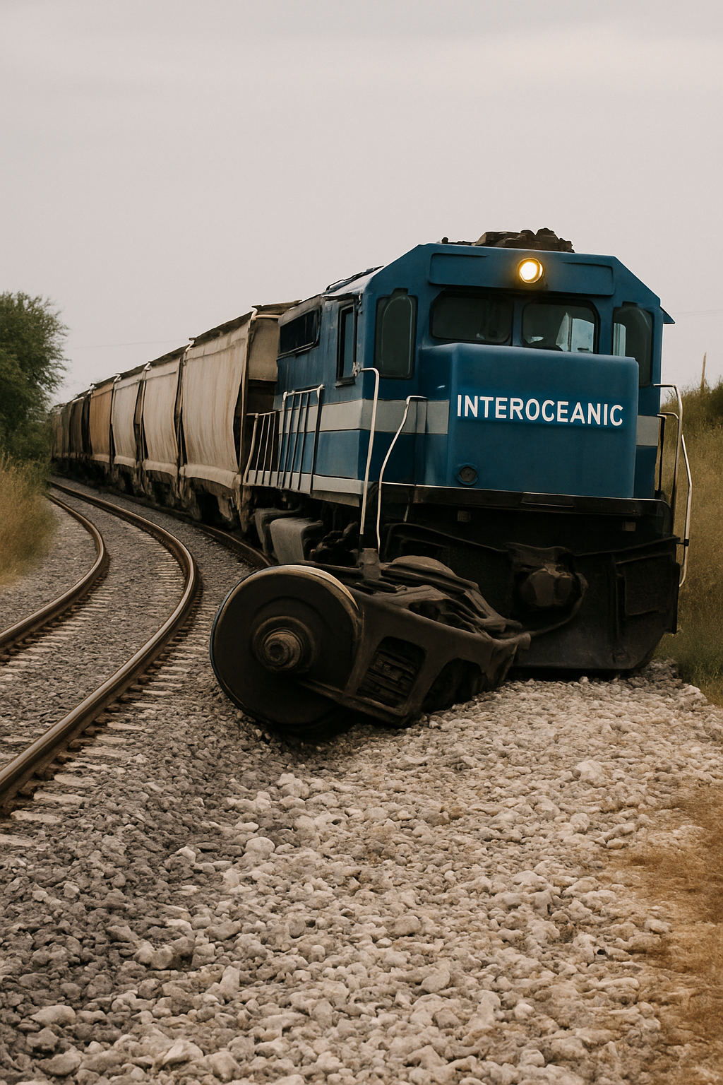 Accidente paraliza el Tren Interoceánico y afecta su futuro logístico