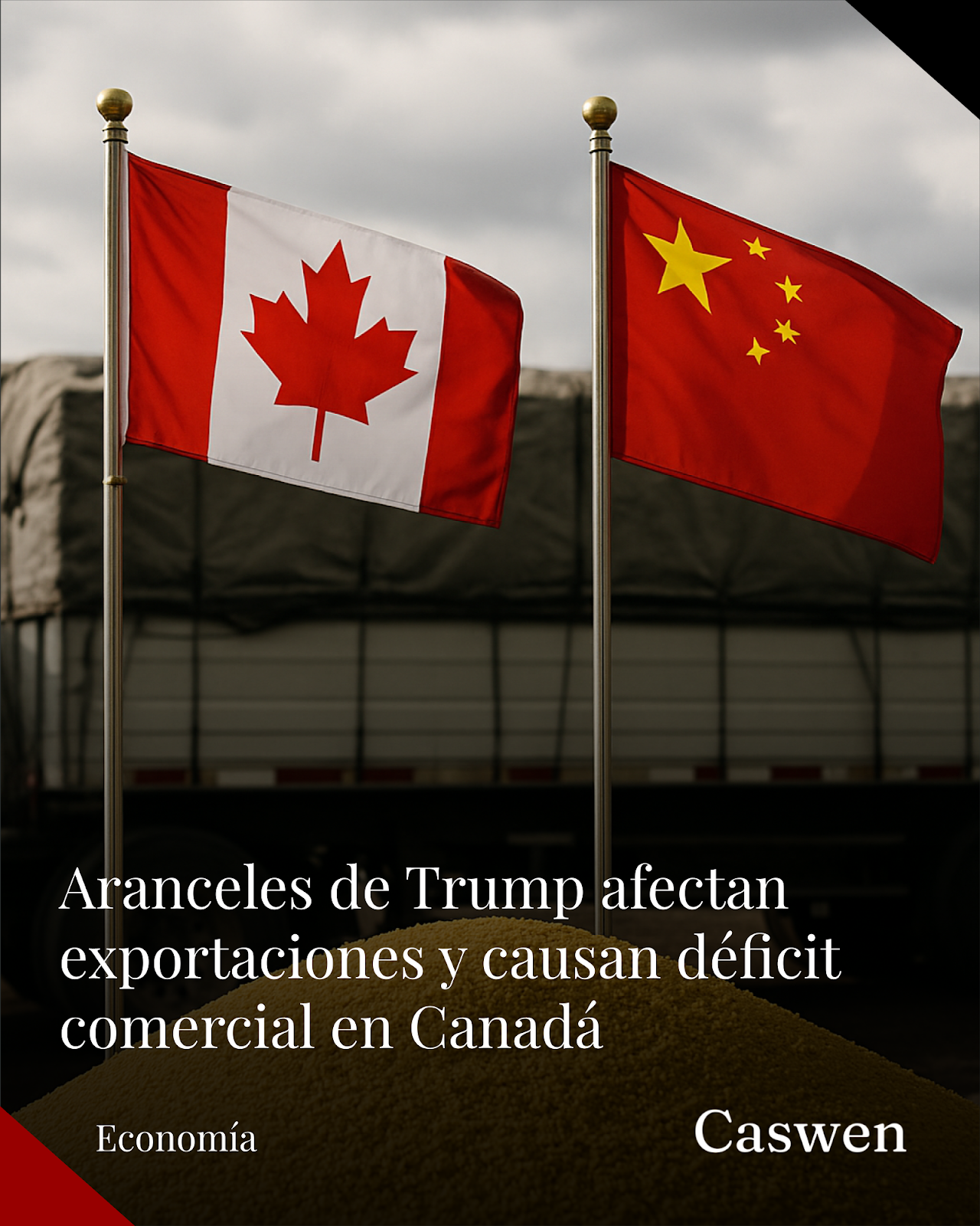 Aranceles de Trump impactan exportaciones de Canadá y generan déficit comercial