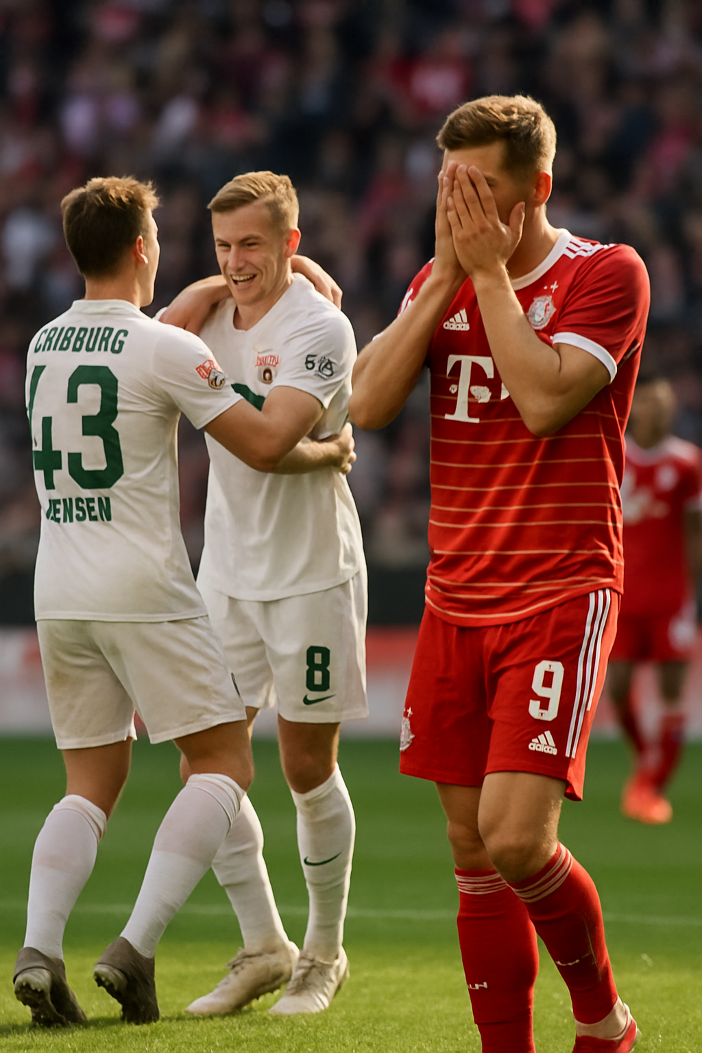Augsburgo sorprende y quita el invicto al Bayern Munich en Bundesliga