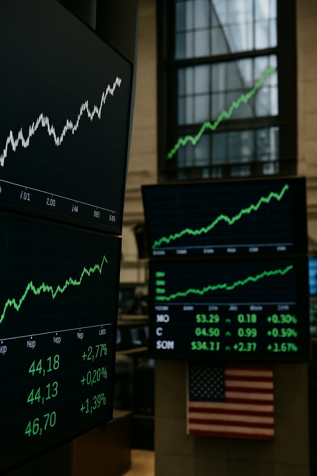 BMV sube impulsada por OMA y Televisa; Wall Street gana gracias a energéticas y tecnología