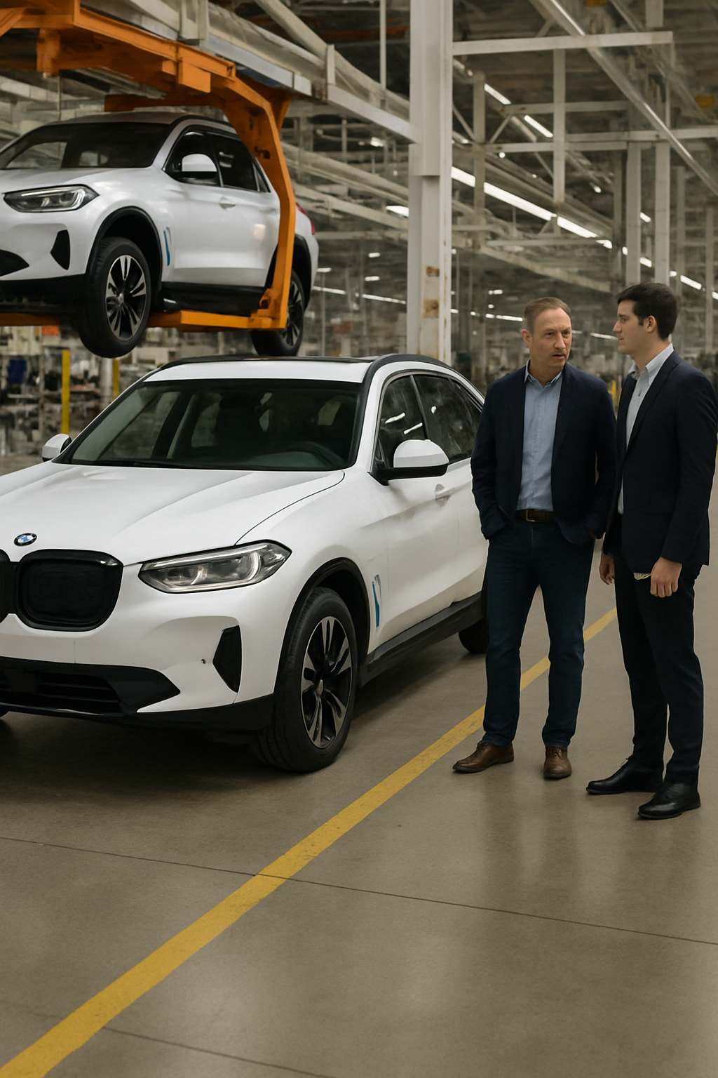 BMW reafirma su apuesta por México para producir su nuevo auto eléctrico iX3