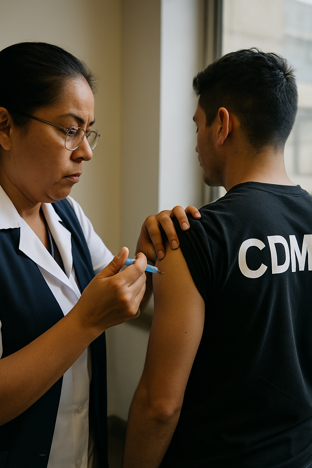 CDMX intensifica vacunación contra sarampión ante Mundial 2026