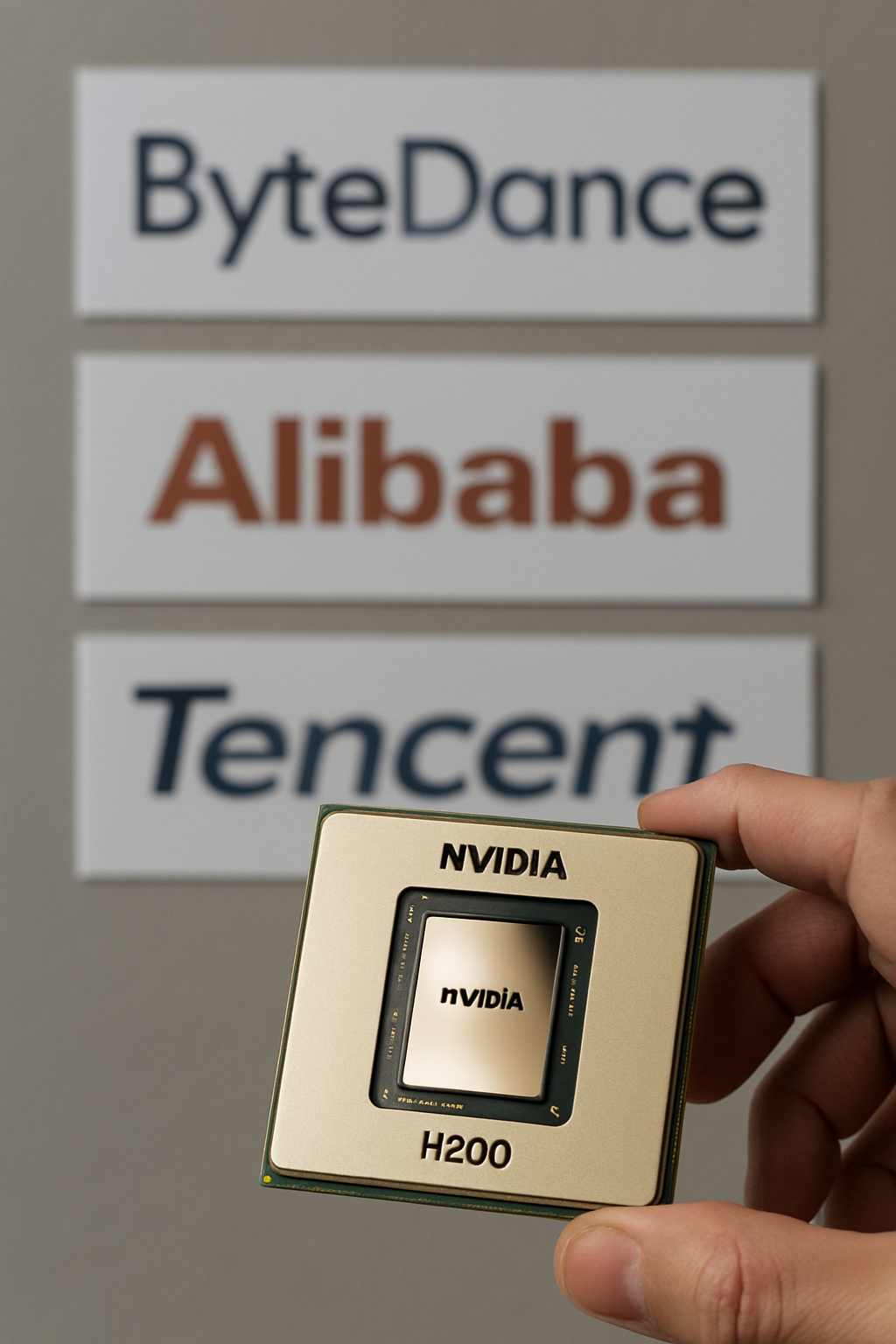 China autoriza a ByteDance, Alibaba y Tencent a comprar chips H200 de Nvidia