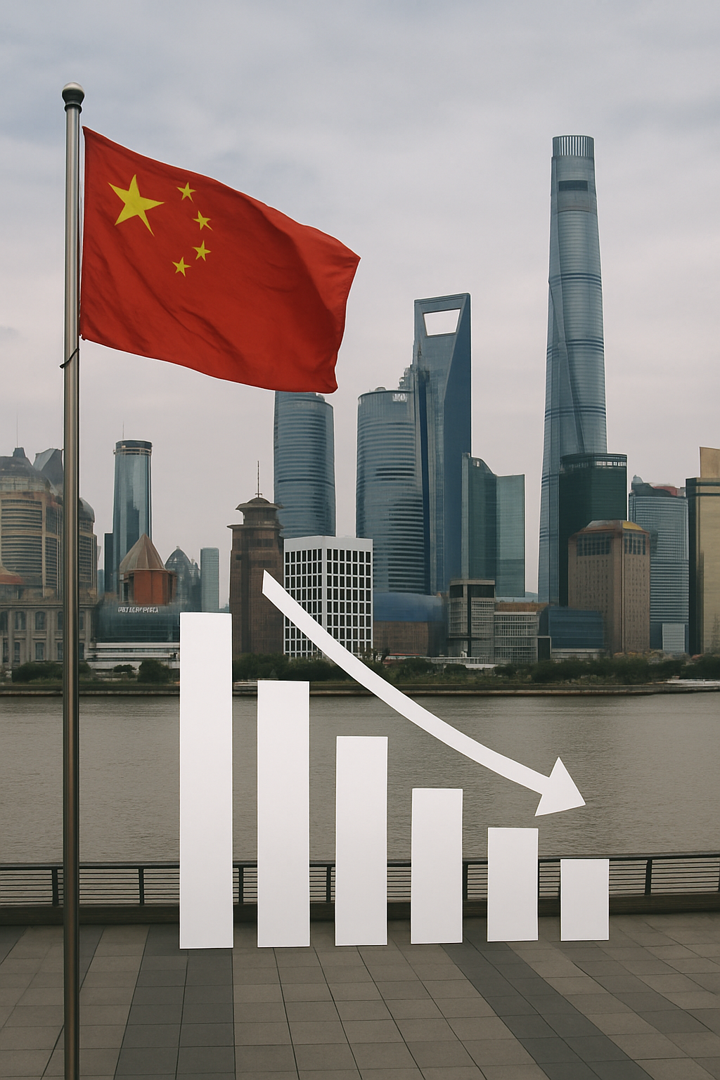 China registra crecimiento económico del 5% en 2025, mínimo en décadas