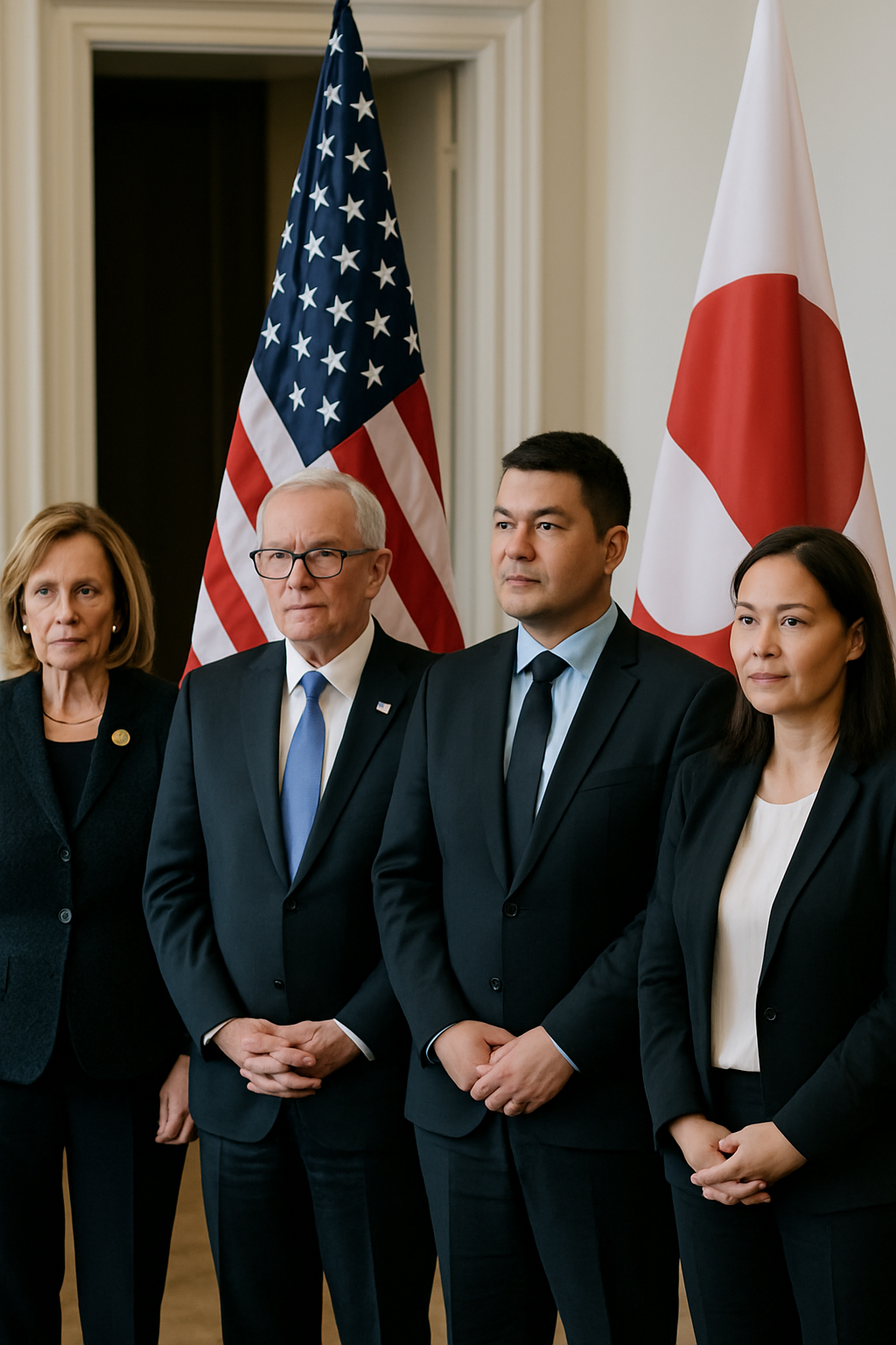 Congresistas estadounidenses respaldan a Groenlandia en Copenhague