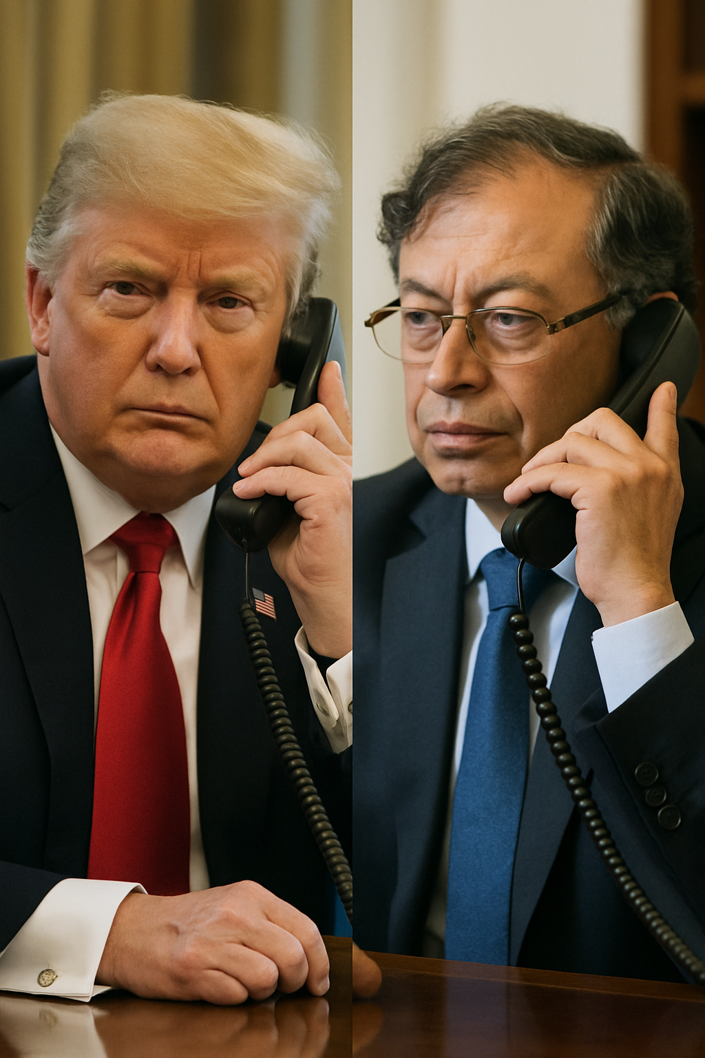 Donald Trump y Gustavo Petro acuerdan reunión tras diálogo telefónico sobre drogas