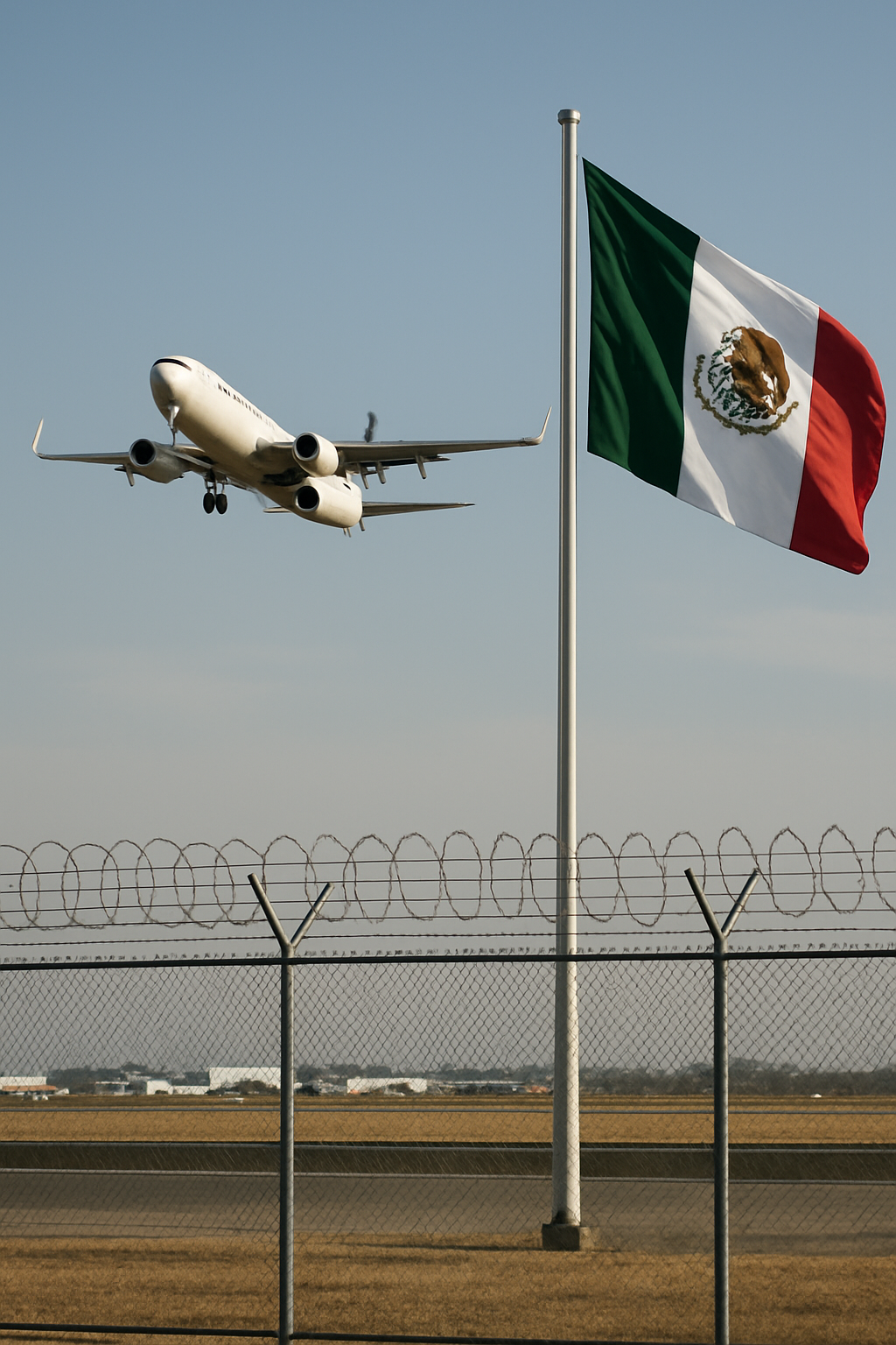 EU emite alerta aérea preventiva sin afectar vuelos mexicanos