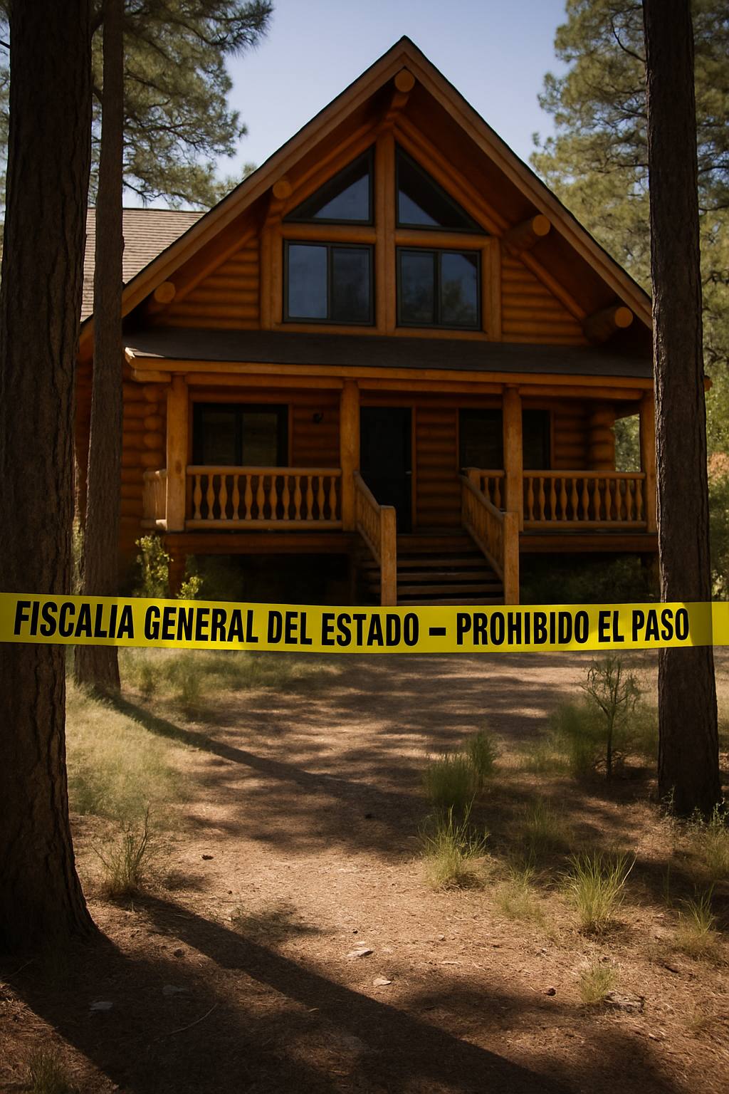 Fiscalía de Chihuahua asegura cabaña de Javier Corral por presunto desvío