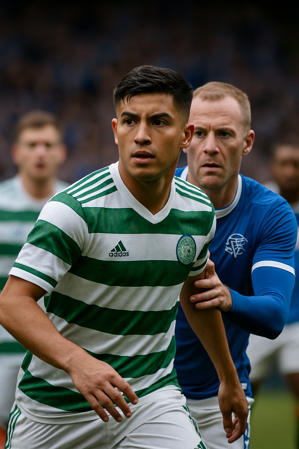 Julián Araujo debuta con Celtic en el clásico contra Rangers