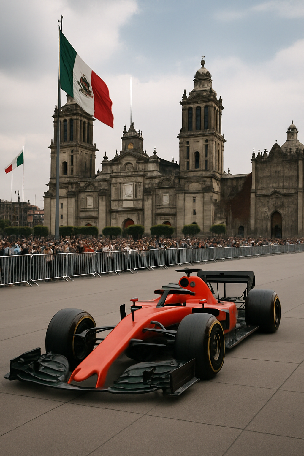 La Fórmula 1 llega a Ciudad de México con exhibición histórica