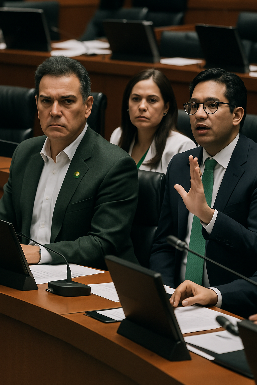 Senadores del PVEM rechazan reducción de escaños plurinominales en reforma electoral