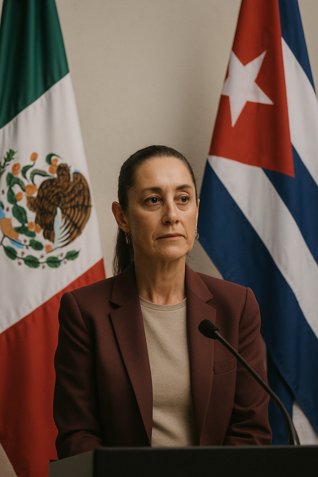 Sheinbaum evalúa apoyo a Cuba sin afectar intereses de México