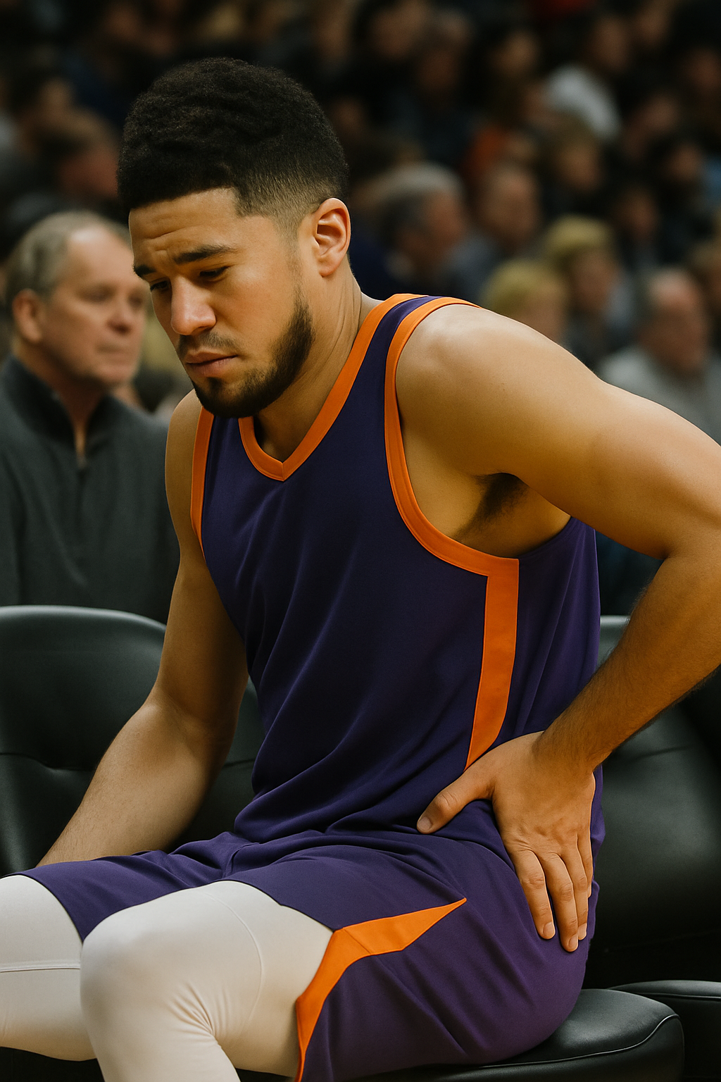Devin Booker se ausentará una semana por lesión en la cadera