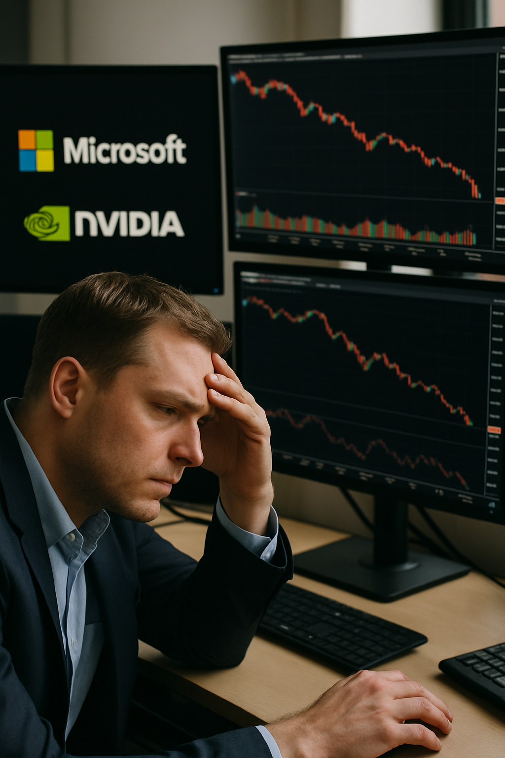 Dos de las Siete Magníficas ya están en mercado bajista por inversión en IA