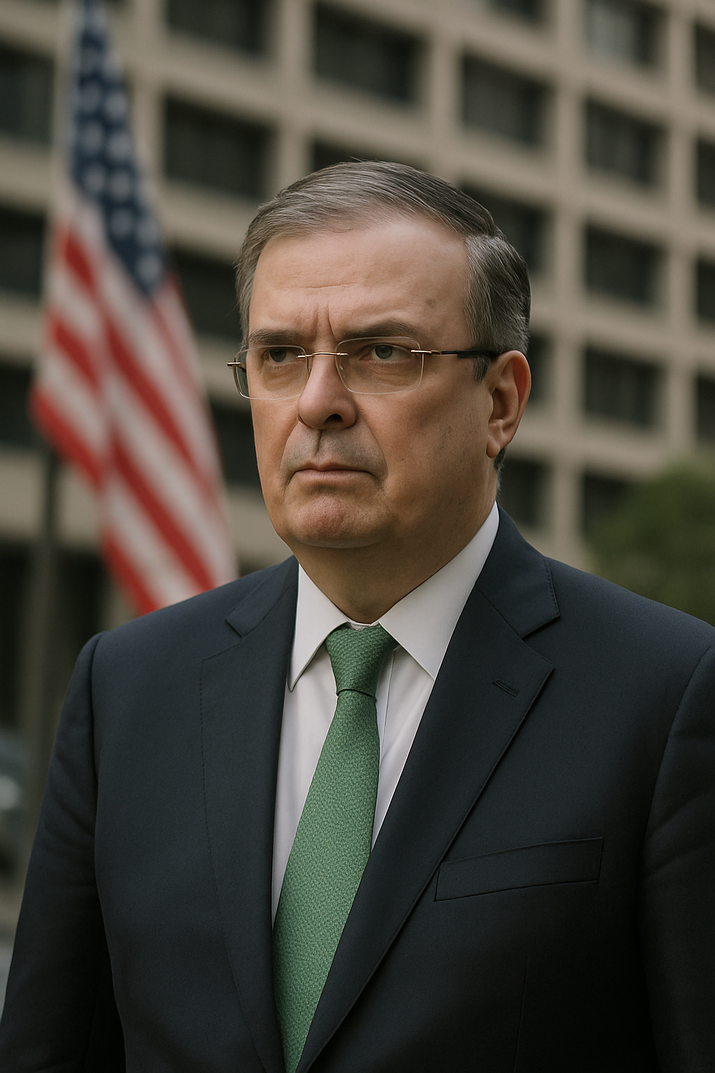 Ebrard llama a mantener calma ante nuevos aranceles del 10% anunciados por Trump