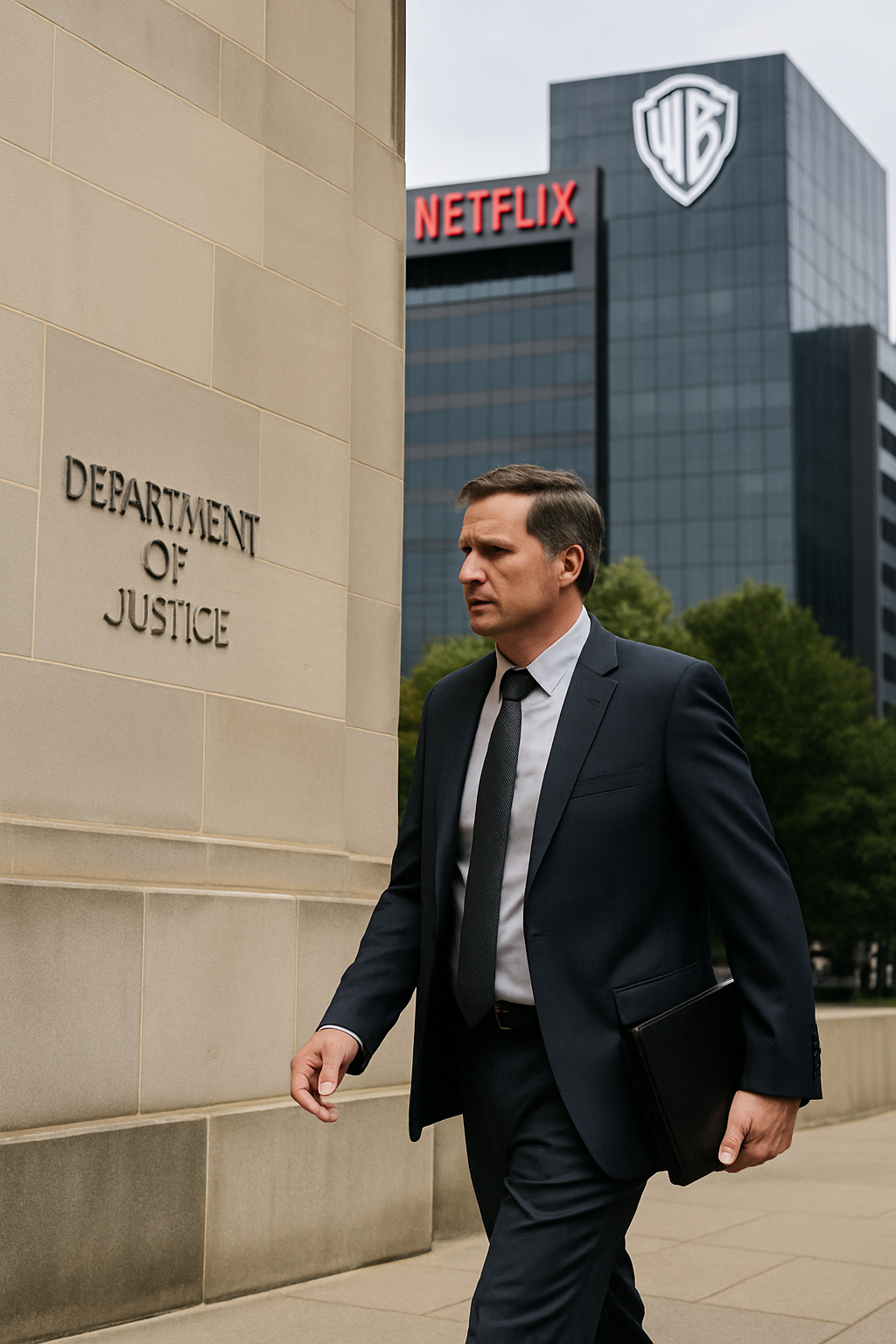 El Departamento de Justicia investiga tácticas de Netflix en fusión con Warner