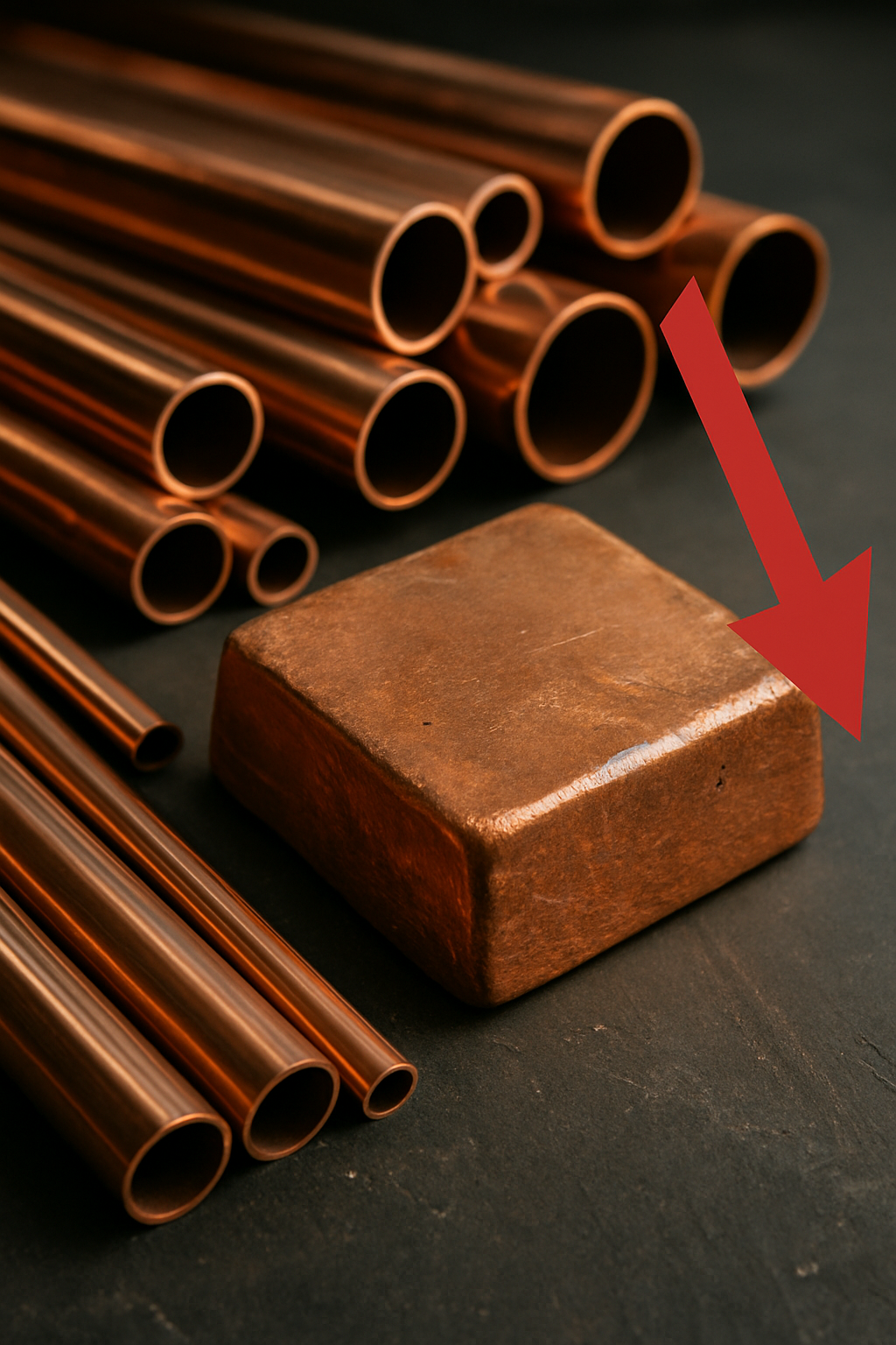 El cobre cae desde su récord y provoca pérdidas en metales básicos