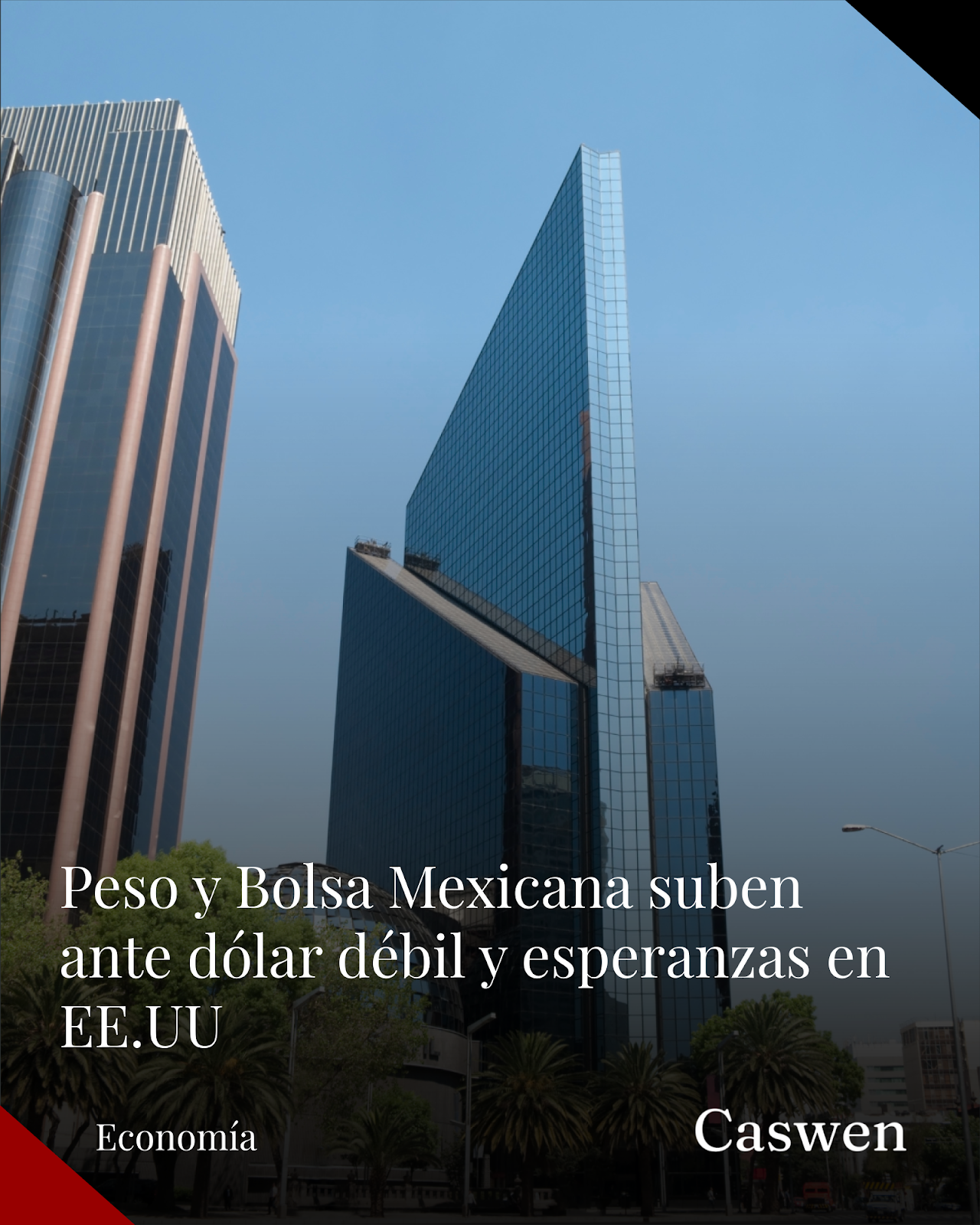 El peso y la Bolsa Mexicana abren con fuertes ganancias en medio de dólar débil