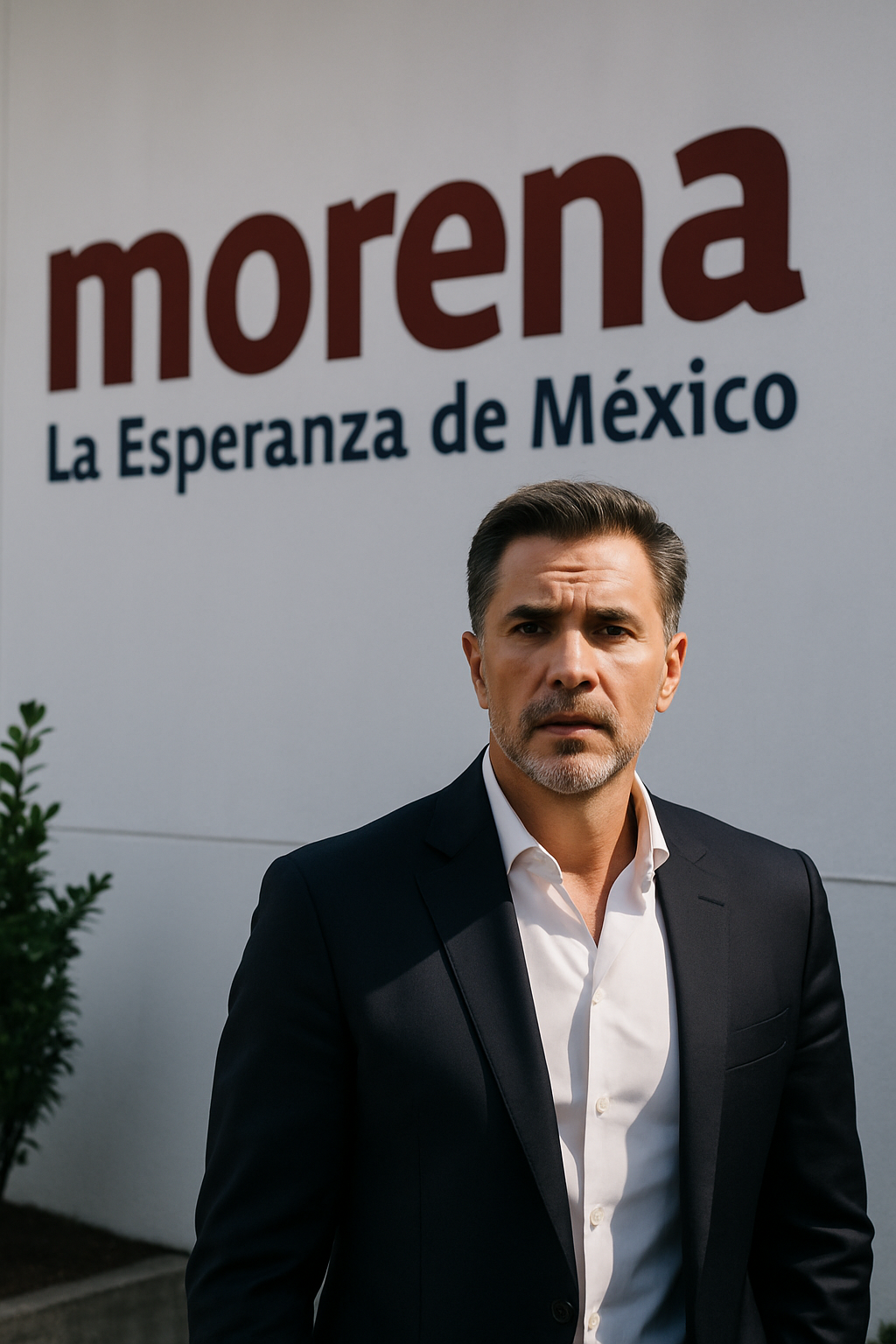 Morena suspende militancia de Sergio Mayer tras integrarse a reality show